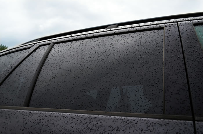 Tinted car windows