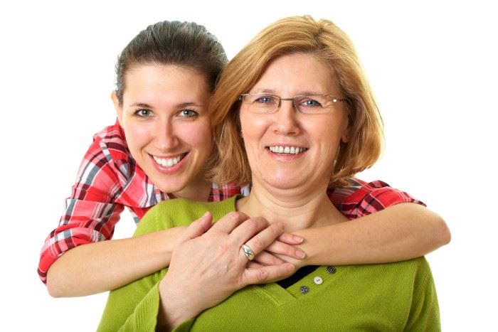 Mother and daughter